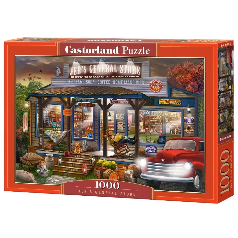 Castorland 1000-Pieces Jeb's General Store Puzzle 1