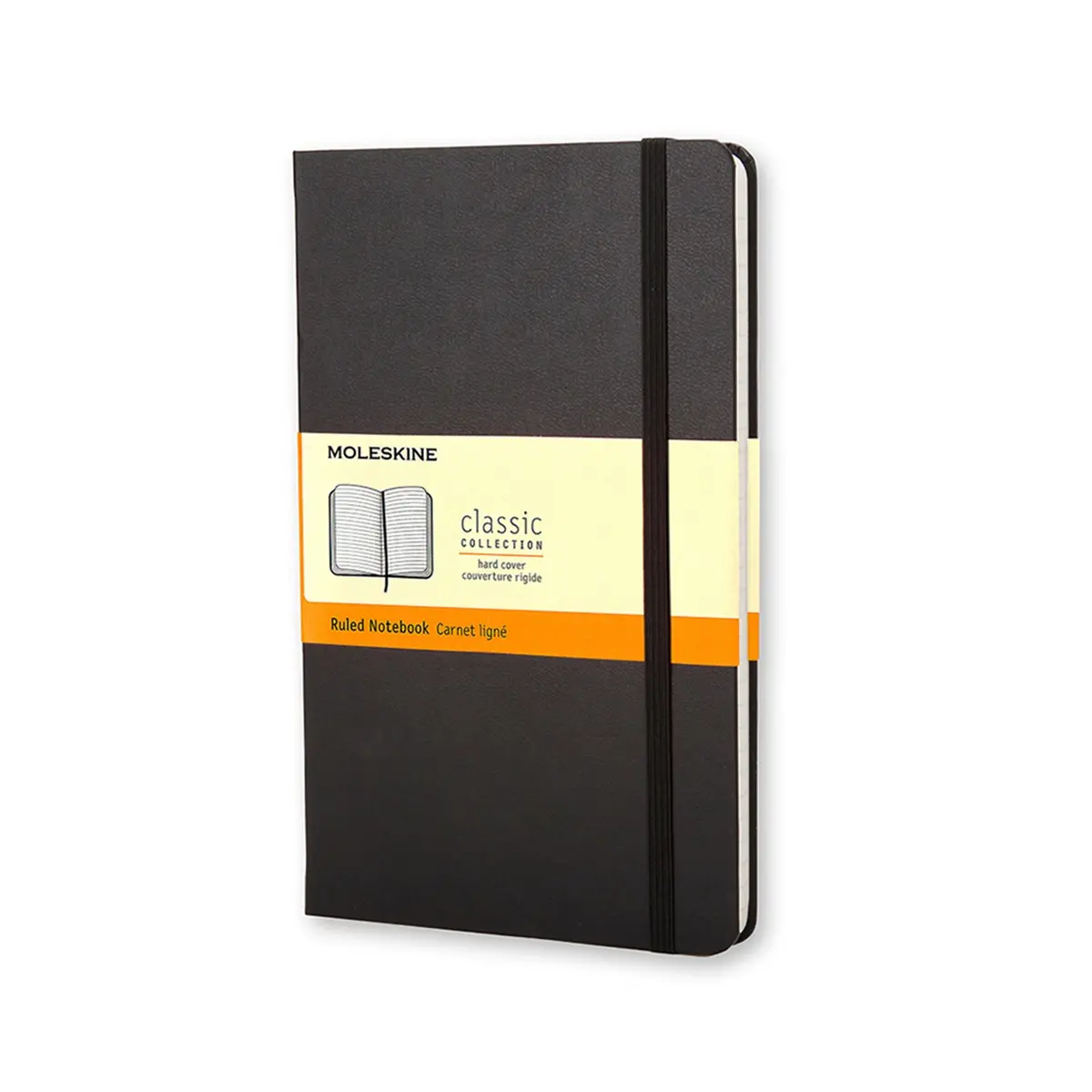 Moleskine Classic Ruled Hard Cover Pocket Notebook (Black) 1