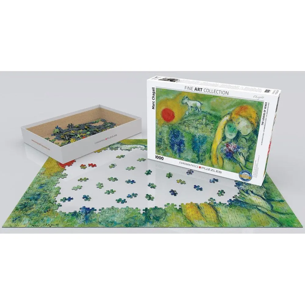 1000Pc Chagall Lovers Of Vence 1