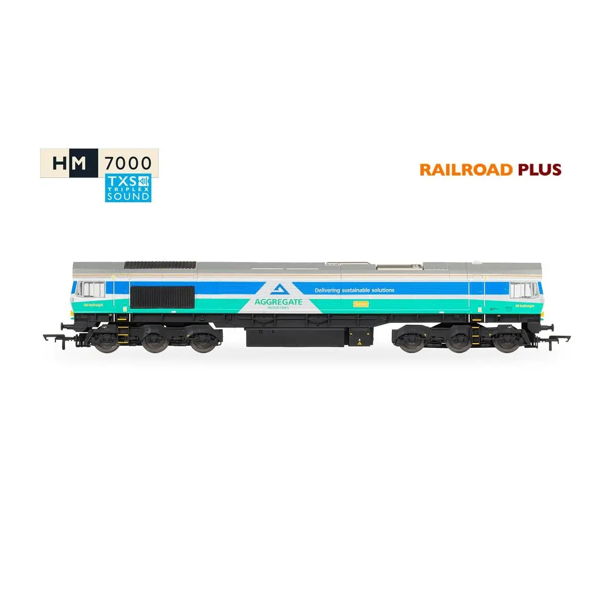 Hornby Oo Railroad Plus With Sound Aggregates 2
