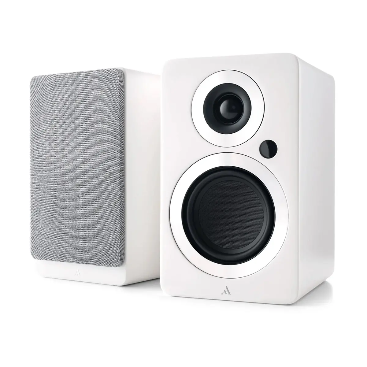 Argon Audio Forte White A4 Mk2 Bookshelf Speakers 1