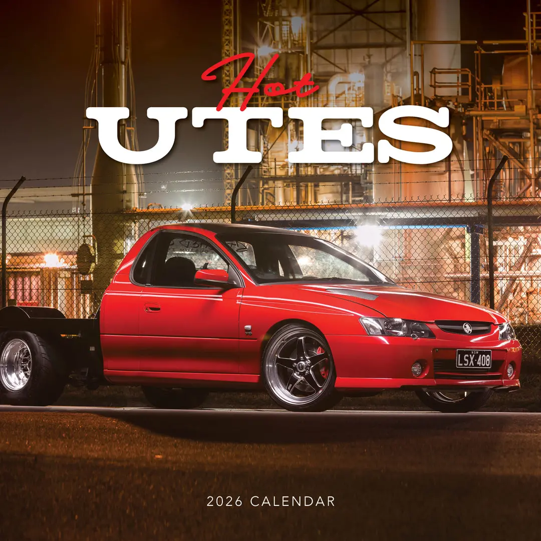 Paper Pocket Hot Utes 2026 Calendar 1