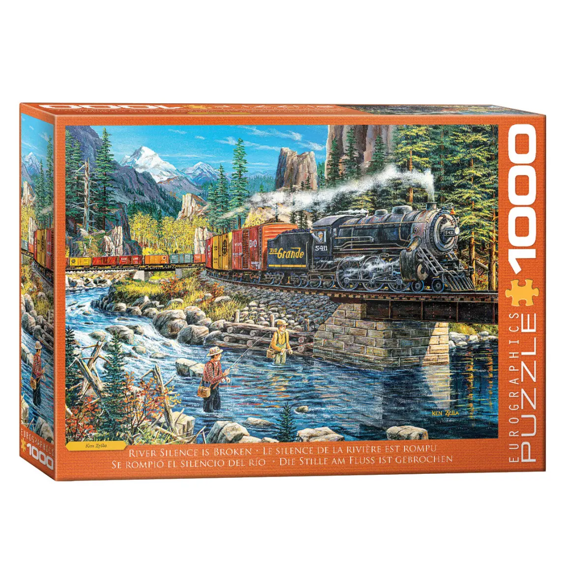 Eurographics 1000Pc River Silence Is Broken Puzzle 1