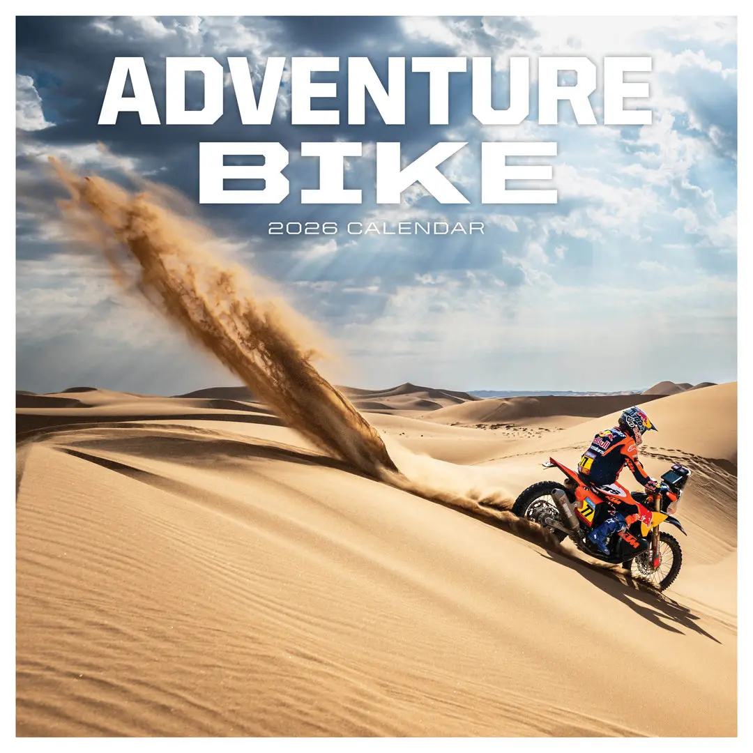 Paper Pocket Adventure Bike 2026 Calendar 1