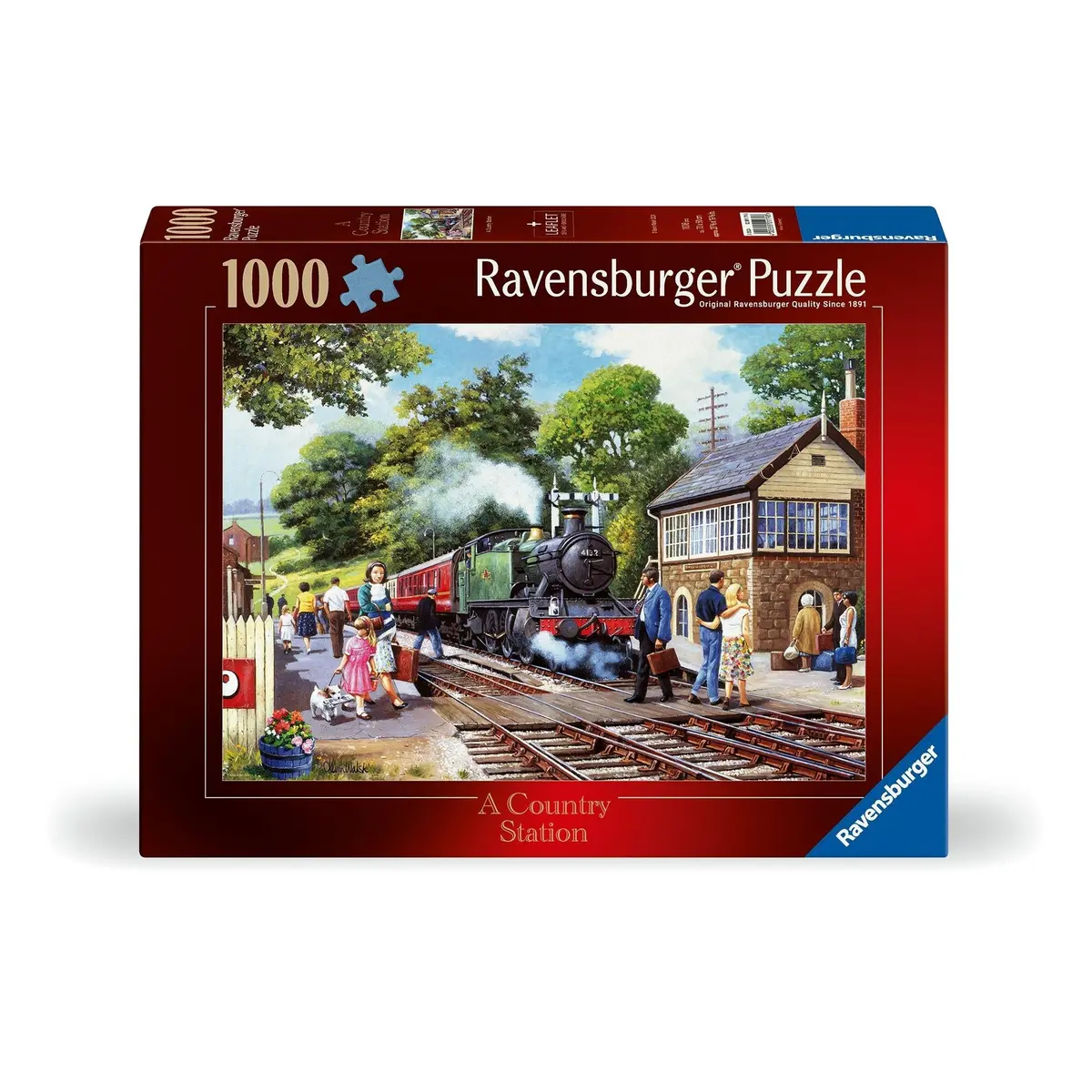 Ravensburger 1000Pc A Country Station Puzzle 1