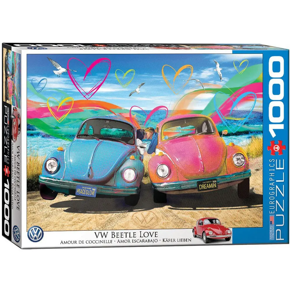 1000Pc Vw Beetle Love 1
