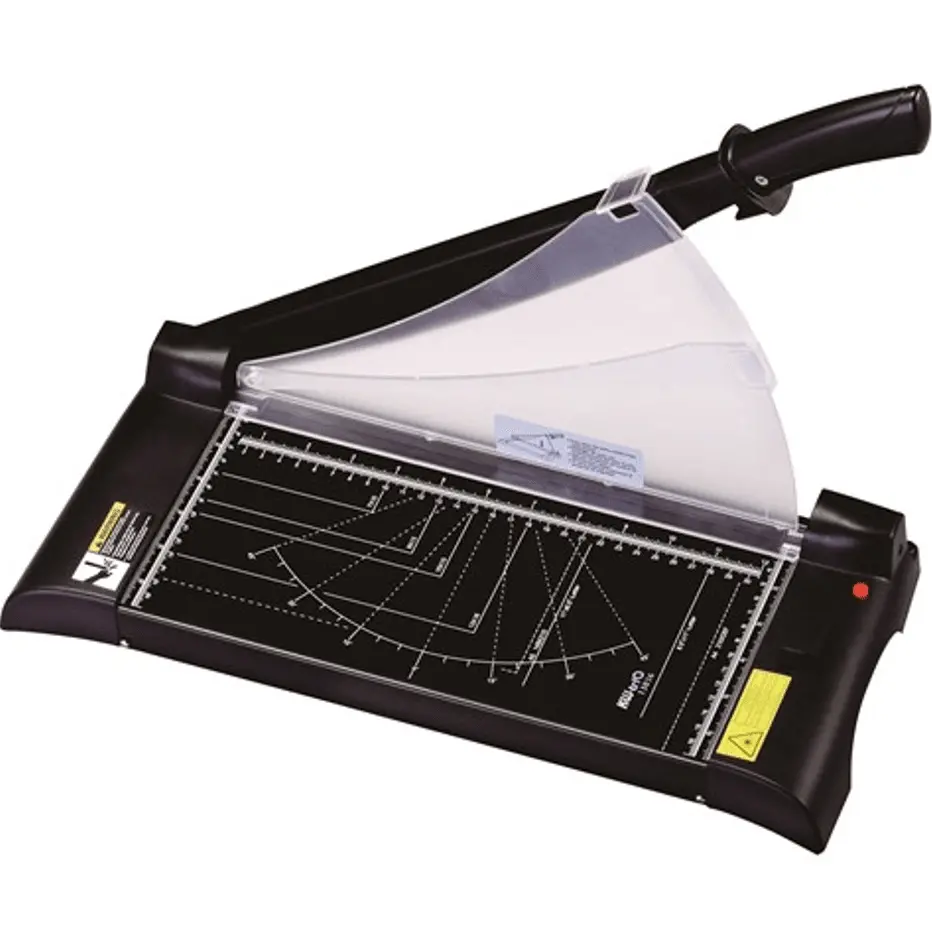 Ledah 403 Office Guillotine Paper Trimmer With Laser Guide 10 Sheet A4 Black 1