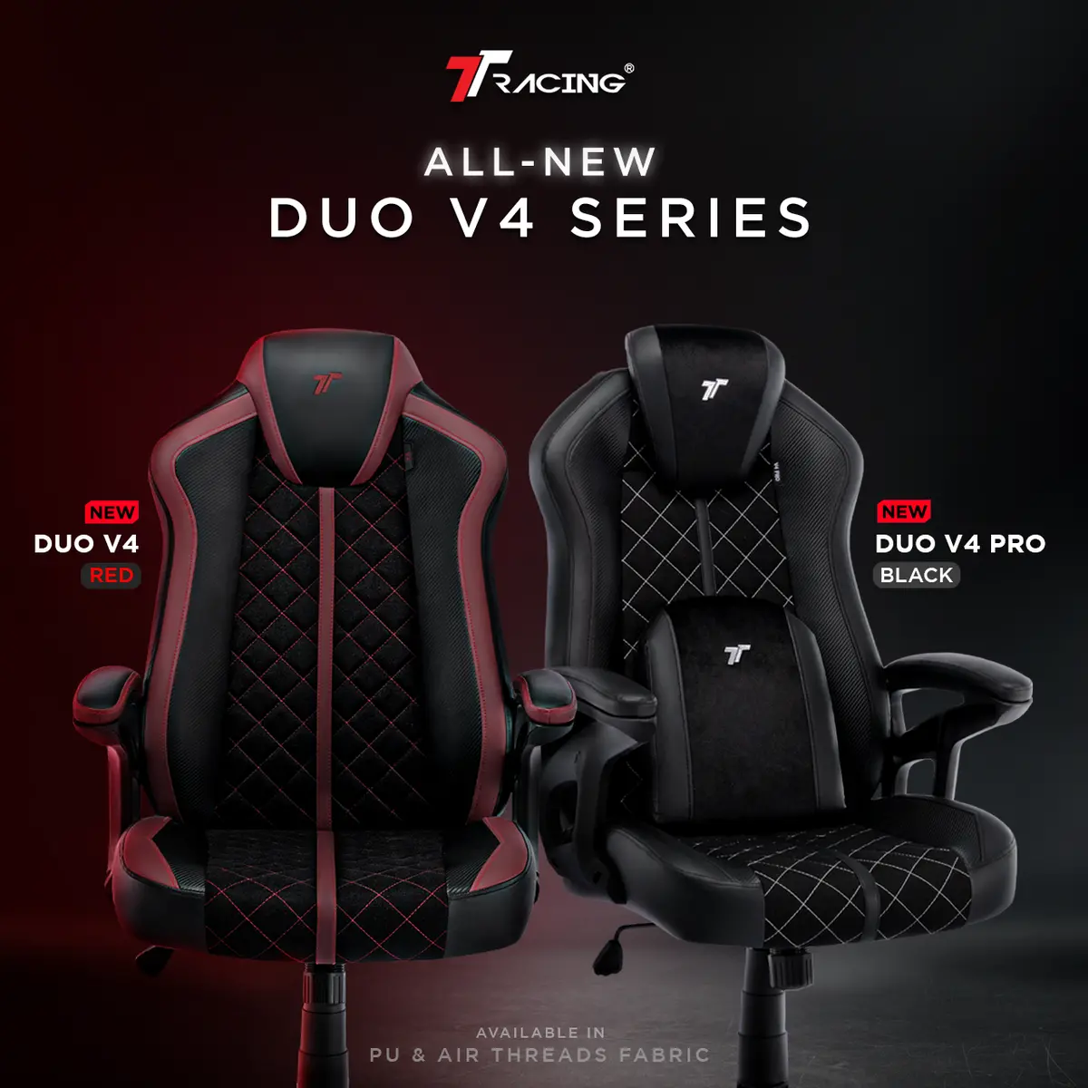 Ttracing Duo V4 Gaming Chair (Stealth) 2