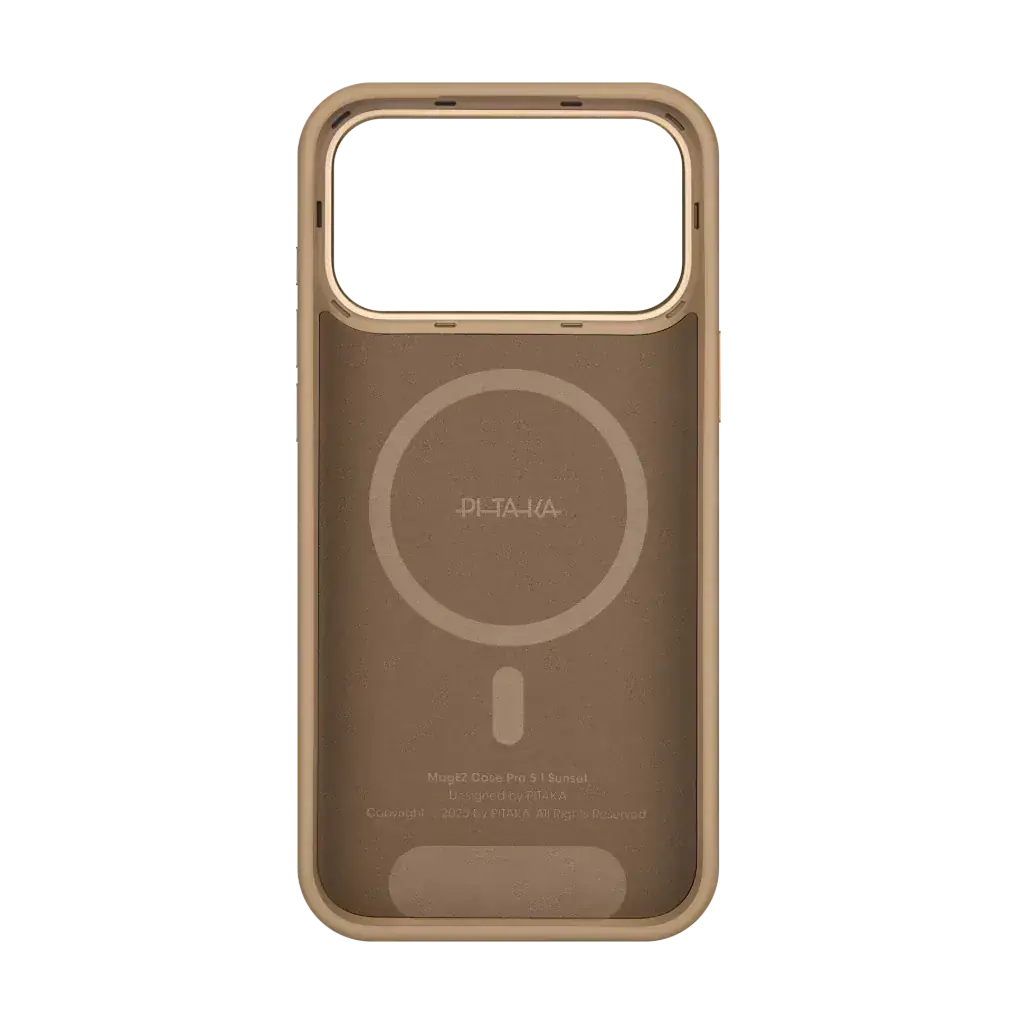 Pitaka Aramid Fibre Ultraguard Case For Iphone 17 Pro Sunset 2
