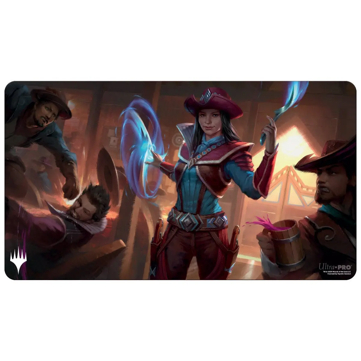 Ultra Pro: Up38382 Outlaws Of Thunder Junction Playmat A For Magic: The Gathering 1