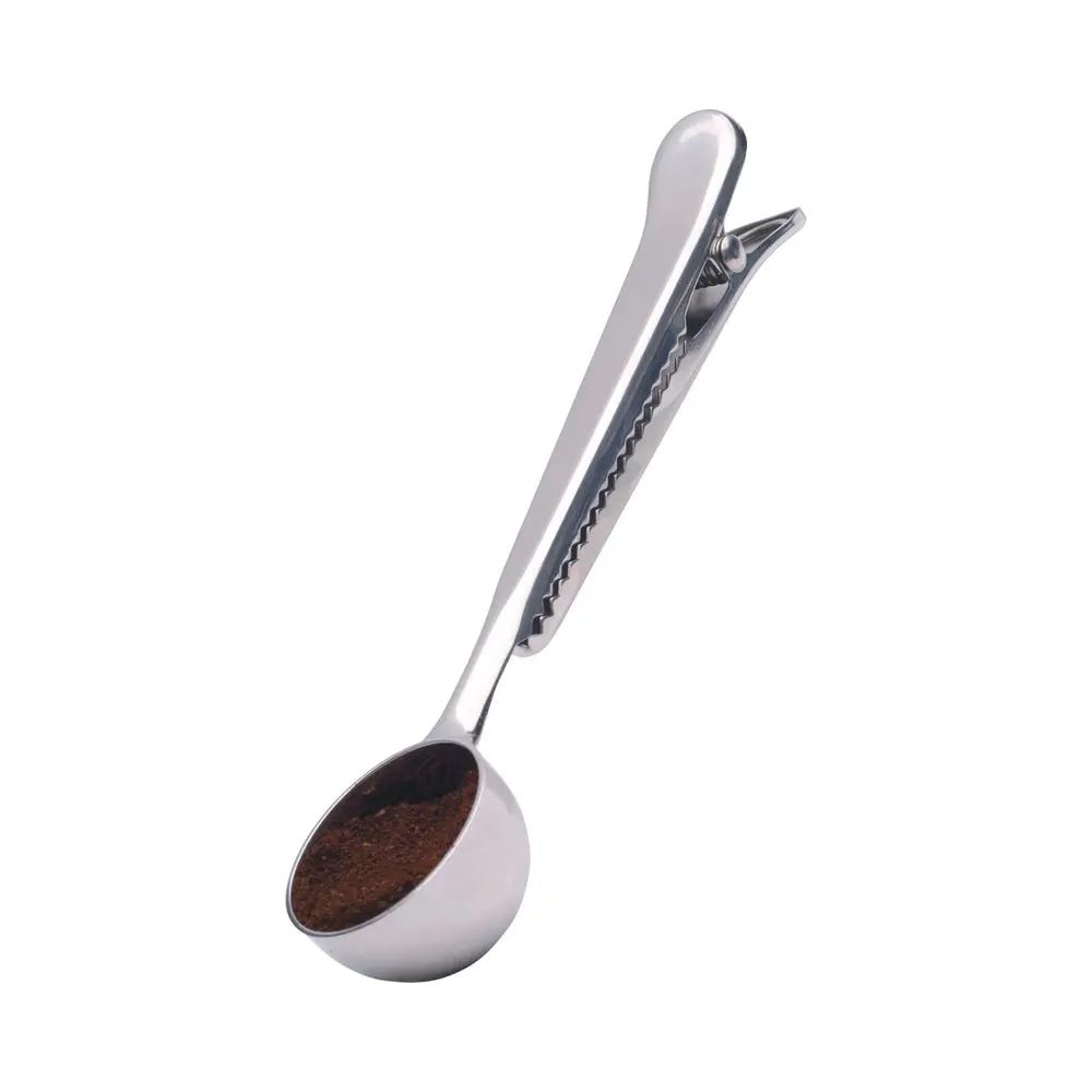 La Cafetiere 18Cm/20G Stainless Steel Coffee Measuring Spoon With Clip 1