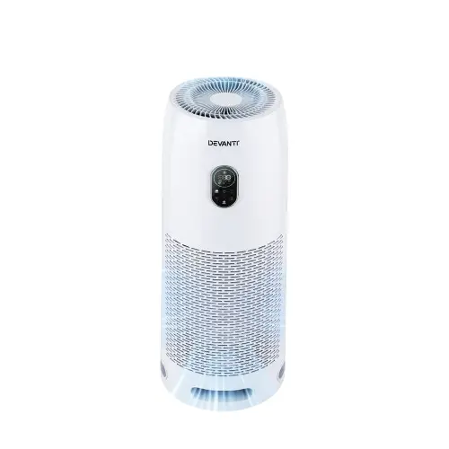 Devanti Air Purifier 4-Layer Hepa Filter (White) 1
