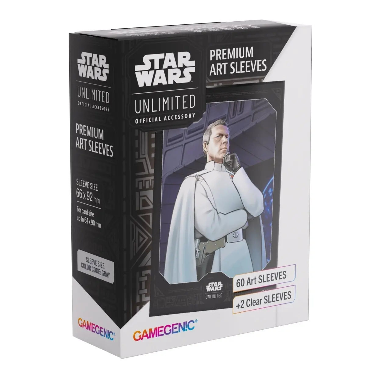Gamegenic Star Wars Unlimited Premium Art Sleeves - Director Krennic 66Mmx92mm 62 Sleeves Per Pack 2