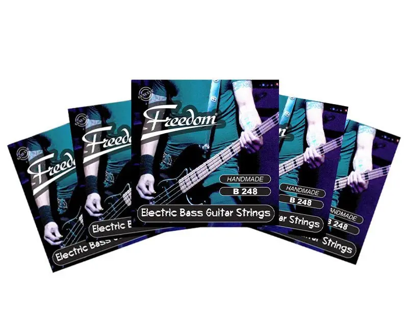 Freedom  Electric Bass Guitar Strings B248-5Pk [5 Pack] 1