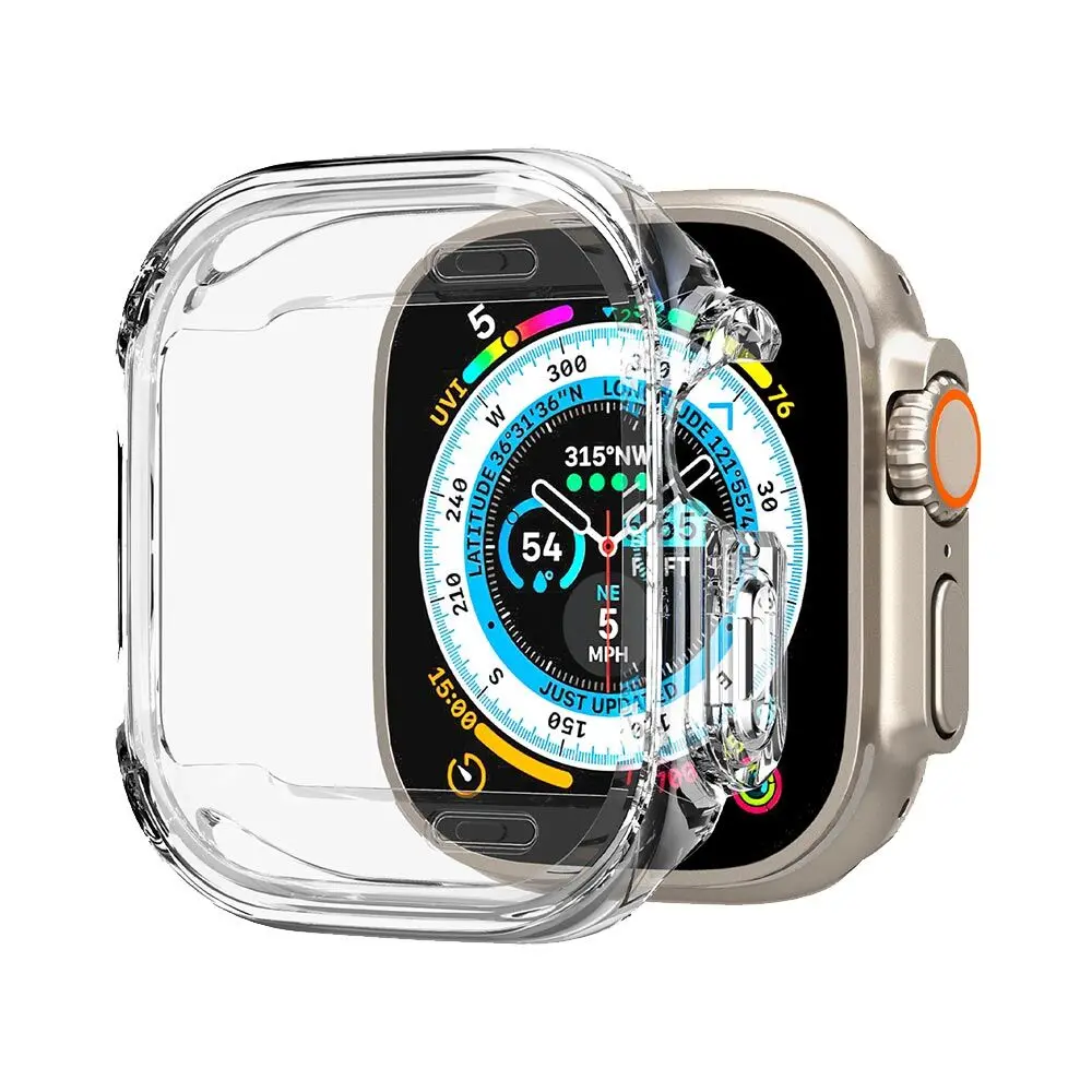 Spigen Apple Watch 49Mm Ultra Hybrid Case (Clear) 1