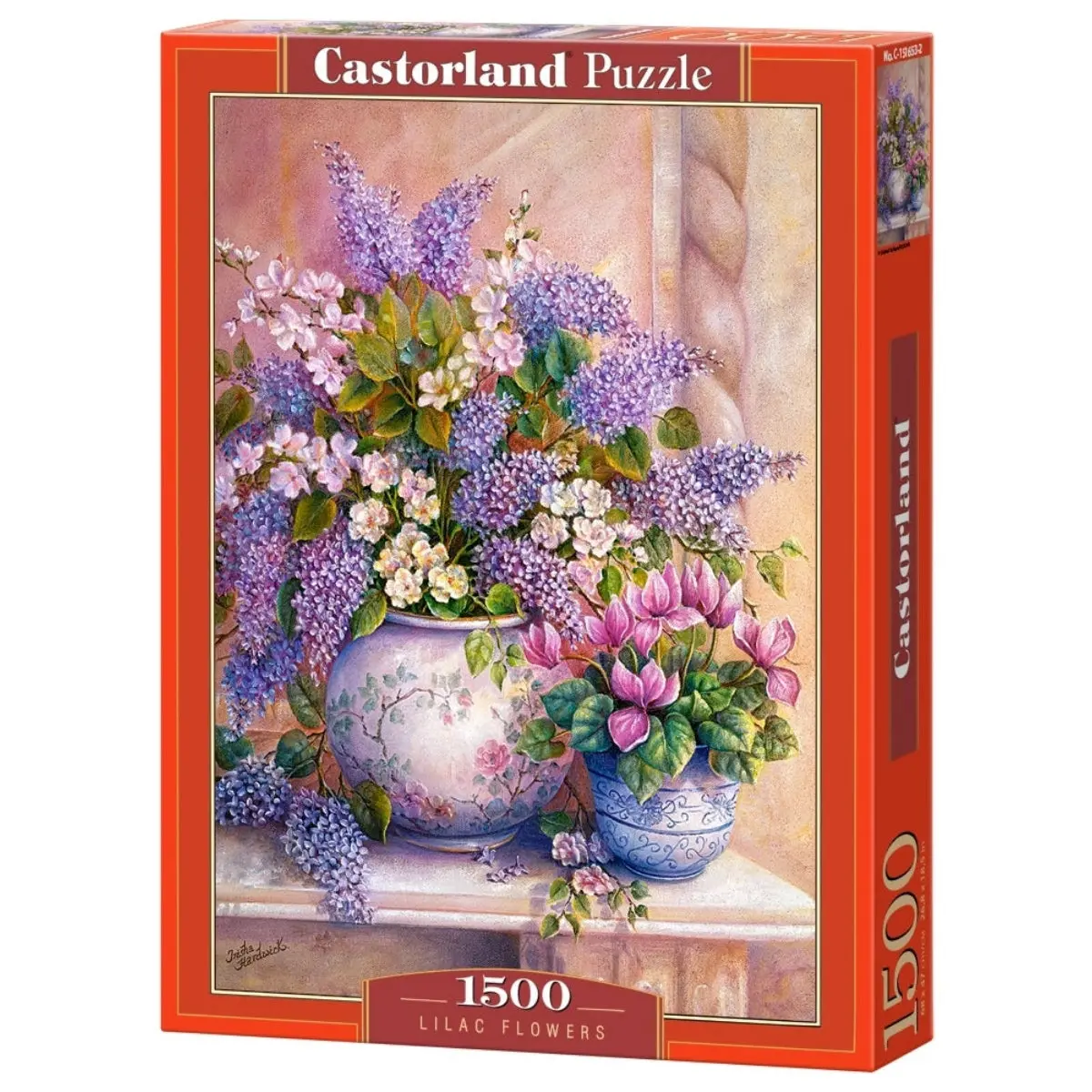 Castorland 1500-Pieces Lilac Flowers Puzzle 1