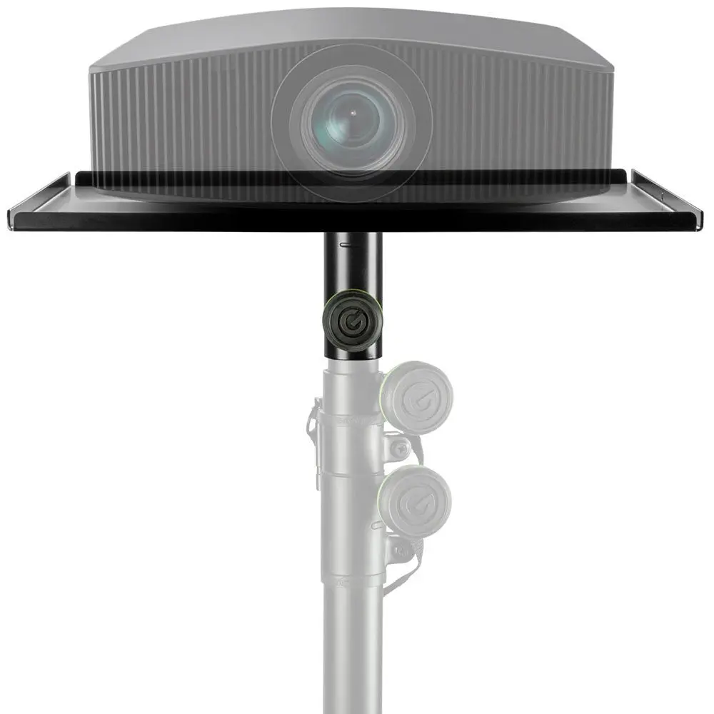 Gravity 42Cm Steel Beamer Tray Holder Storage Mount For 35Mm Projector Stand Blk 2