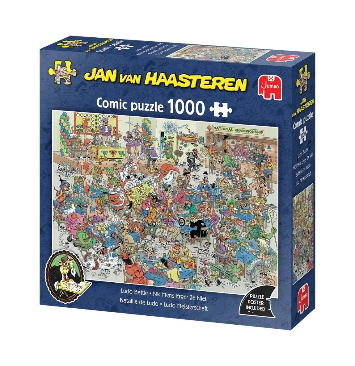 Jumbo 1000Pc Jvh Ludo Battle Puzzle 1