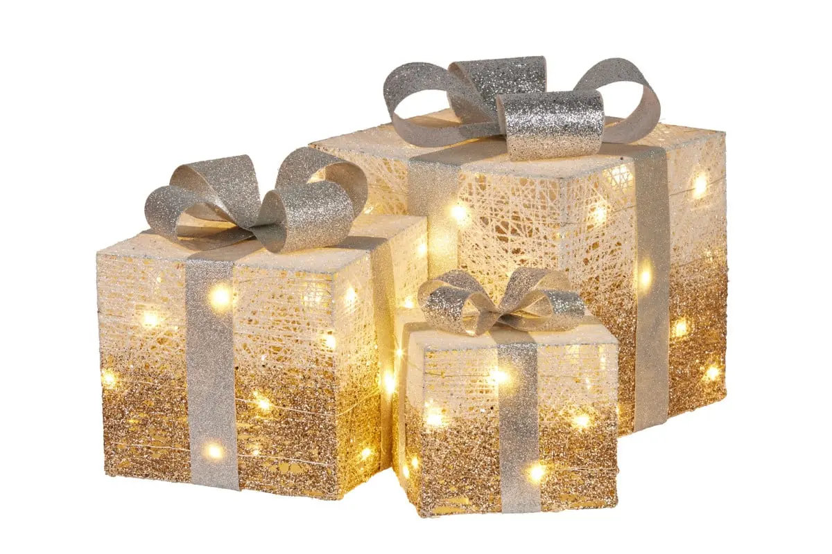 Christabelle 3 Piece Christmas Present Display Set 1