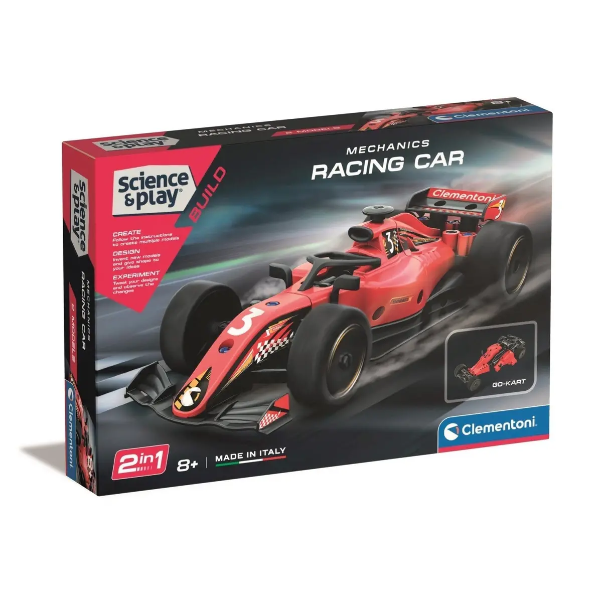 Clementoni Science & Play Mechanical Lab Small - Formula 1 Toy 1