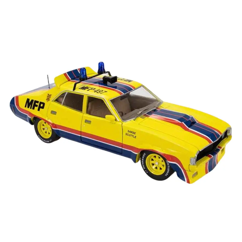 Dda 1:24 Sfragismeno Ford Falcon Xa Mfp Interceptor Yellow Diecast Model Car 2