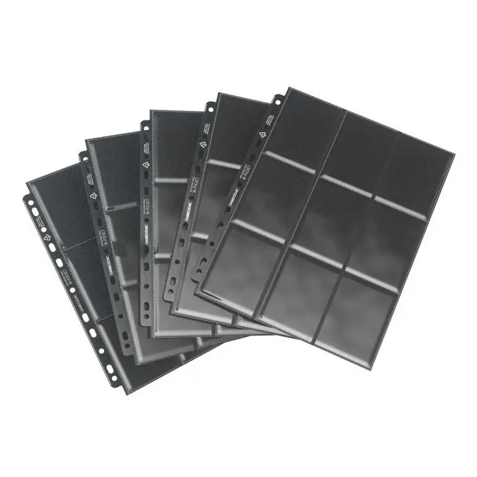 Gamegenic Sideloading 18 Pocket Pages Display (Black) 1