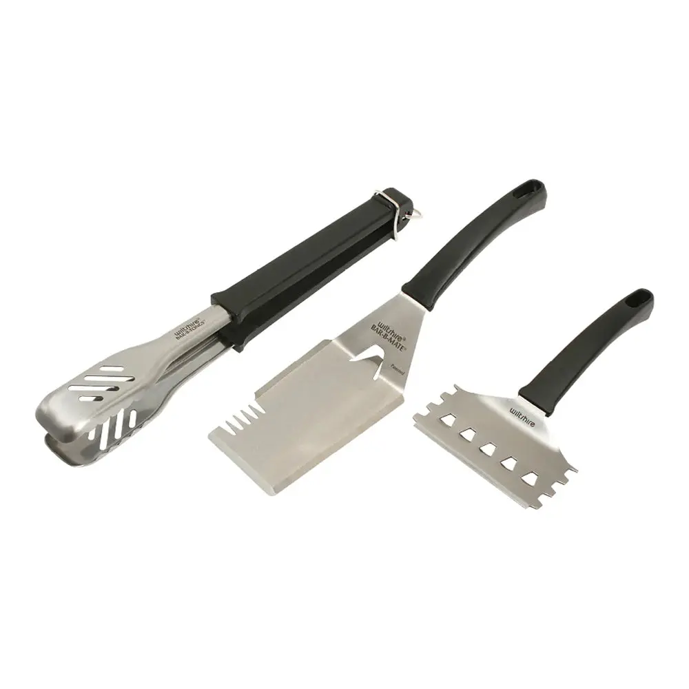 Wiltshire 3-Piece Bbq Bar-B Cook And Clean Kit 1