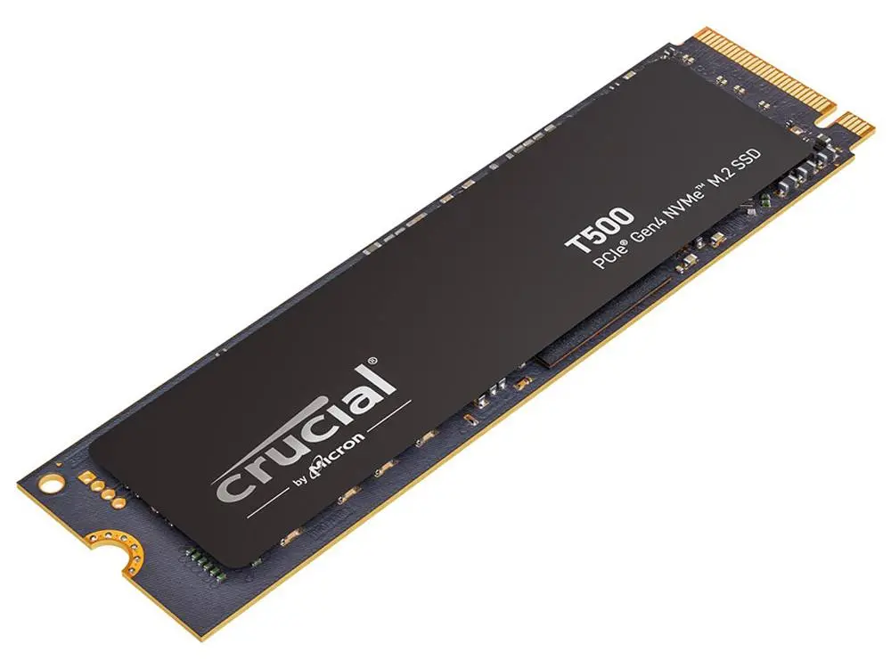 Crucial T500 500Gb Ct500t500ssd8 Pcie 4.0 M.2 2280 Nvme Ssd 2