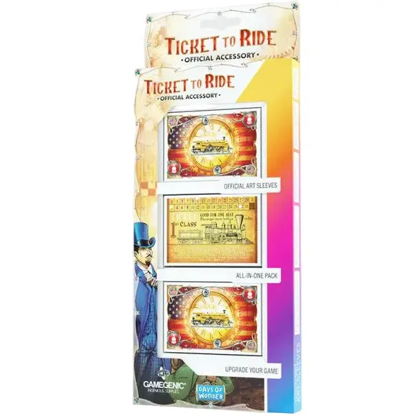 Gamegenic Ticket To Ride Art Sleeves 1