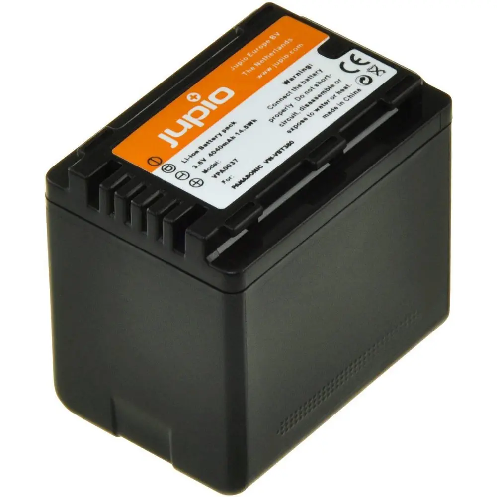Jupio Li-Ion 3.6V 4040Mah Rechargeable Battery For Panasonic Vw-Vbt380 Cam 1