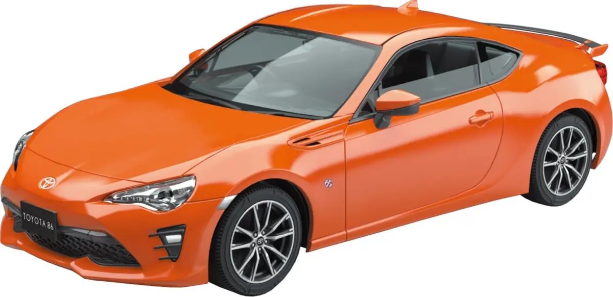 Aoshima 1/32 Snap Toyota 86 (Orange Metallic) 2