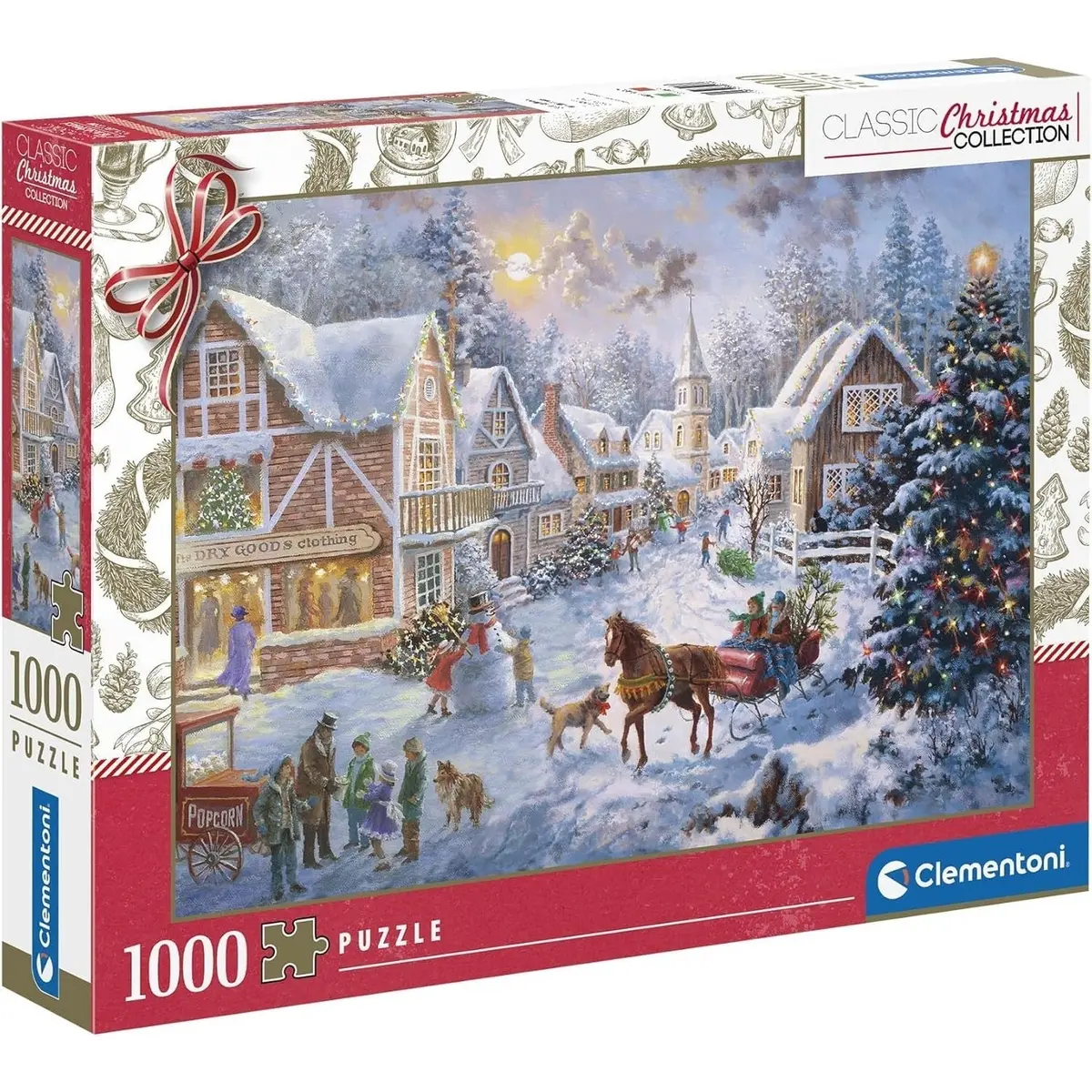 Clementoni Puzzle Getting Ready For Christmas 1,000 Pieces 1