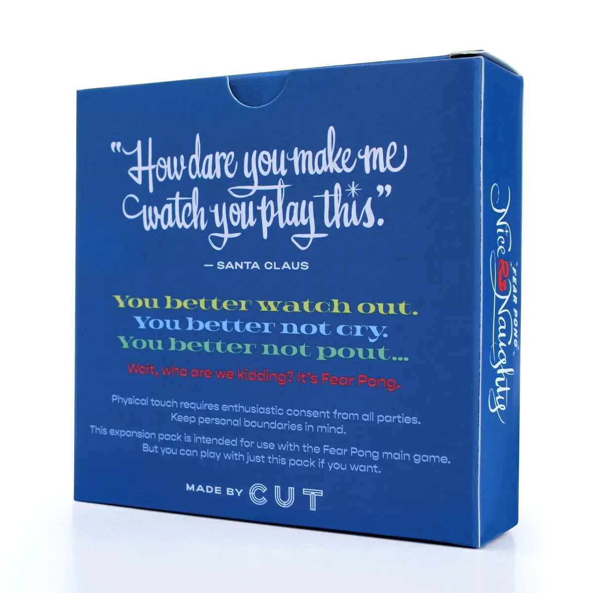 Cut Games Fear Pong Nice & Naughty Expansion Pack Game 2