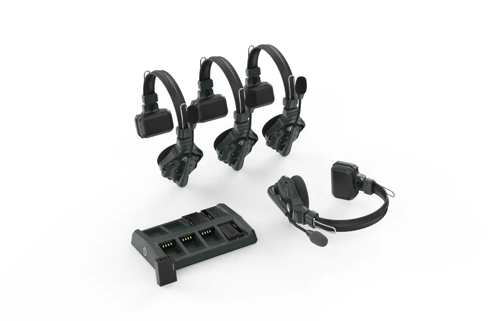 Hollyland Solidcom C1-4S Wireless Intercom System With 4 Headset 1