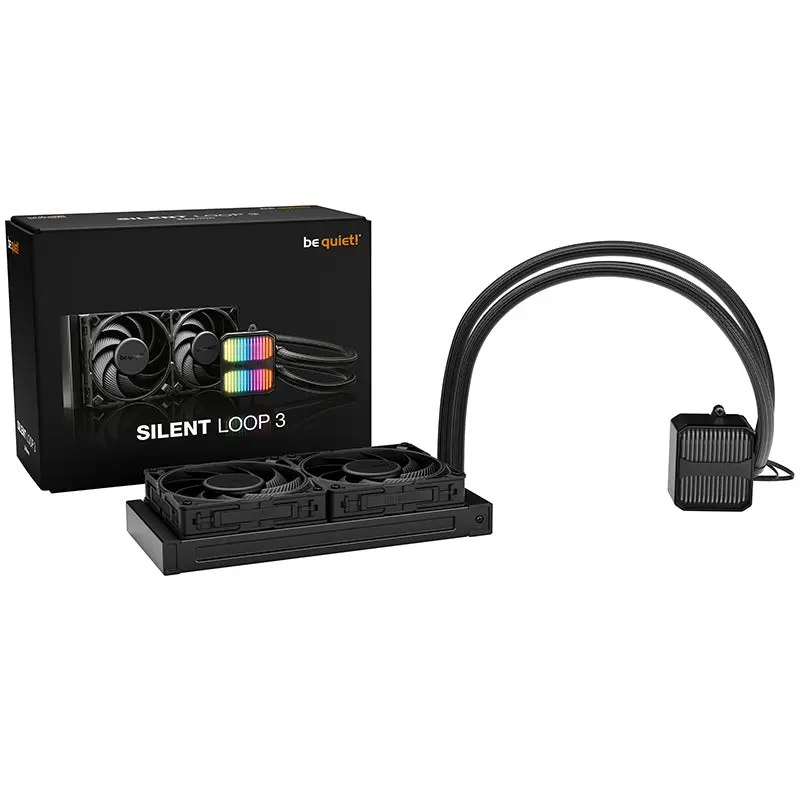Be Quiet! Silent Loop 3 240Mm Rgb Aio Liquid Cpu Cooler (Bw024) 1