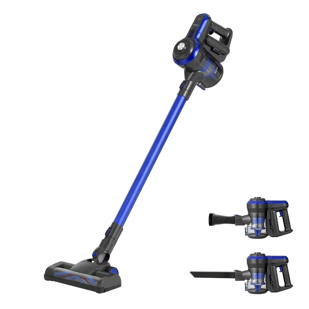 Devanti Stick Vacuum Cleaner Brushless Cordless 250W (Blue) 1