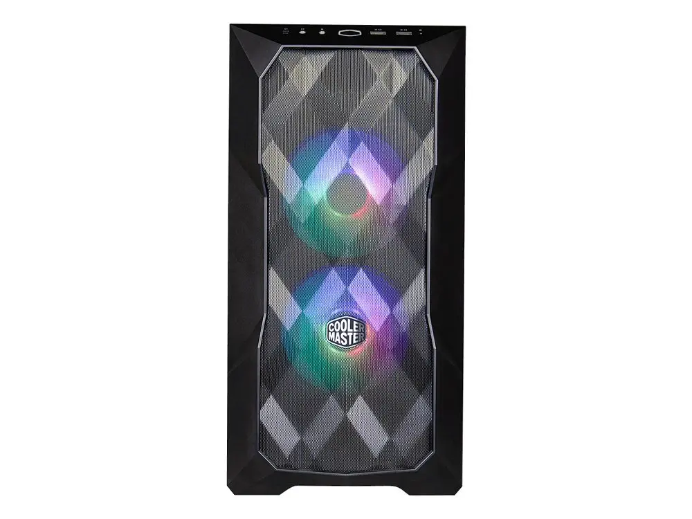 Cooler Master Masterbox Td300 Argb Mini Tower Matx Case (Black) 2