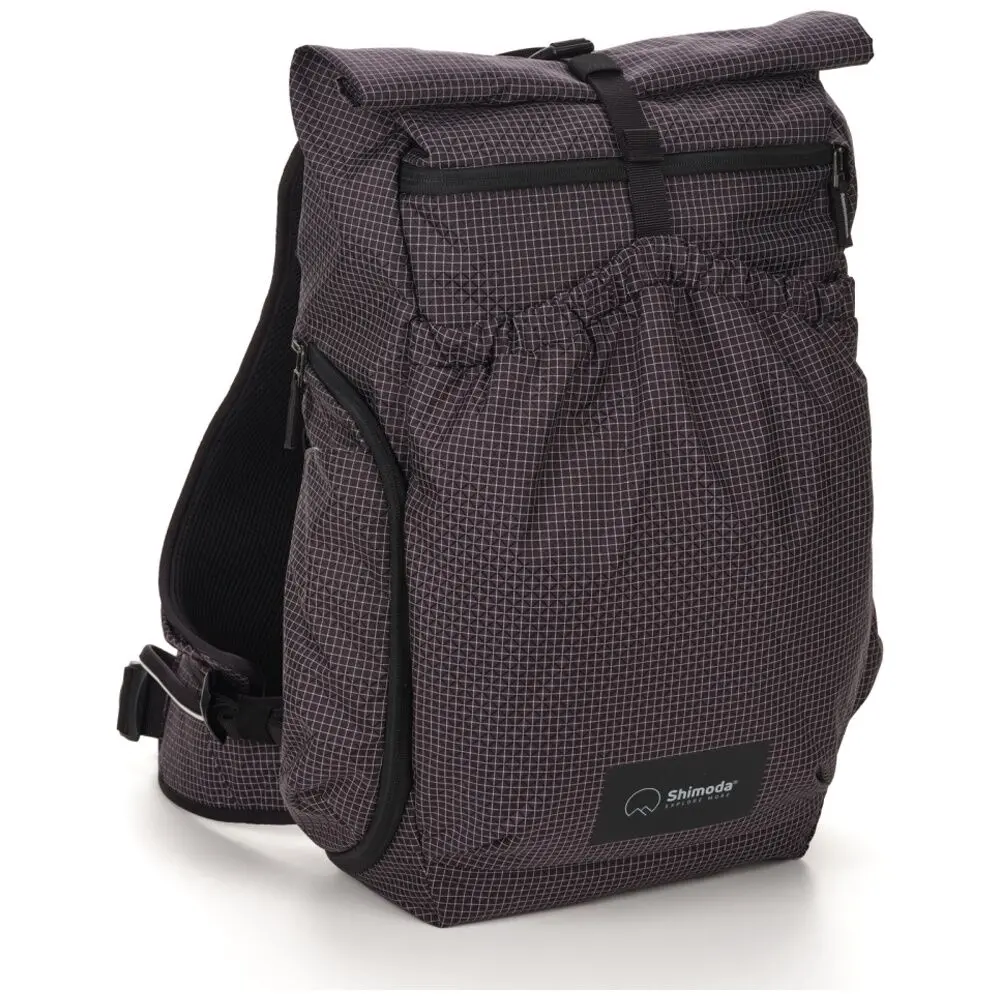 Shimoda Side Lite 22 Womens Backpack Lightweight Modular Black/White 1