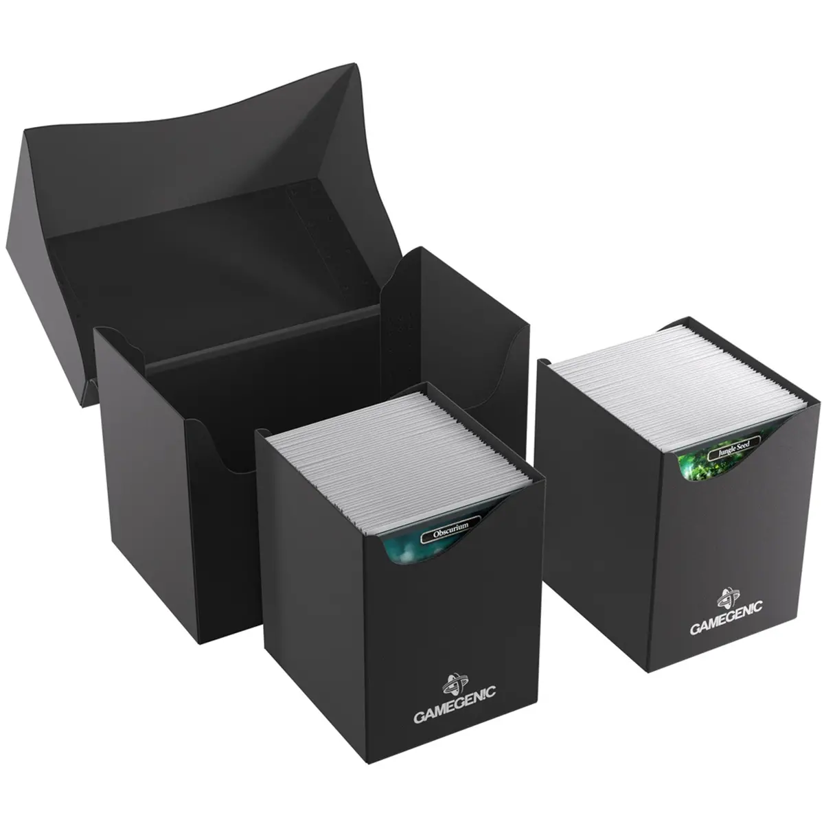 Gamegenic Double Deck Holder 200+ Xl (Black) 1