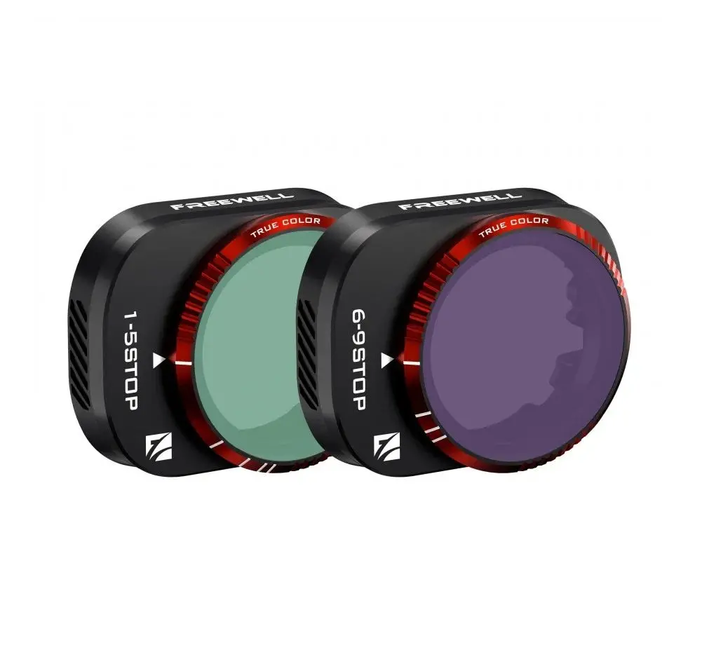 Freewell 2-Pack Varialble Filter Set (Vnd 1-5 & 6-9 Stop) For Dji Mini 4 Pro 1
