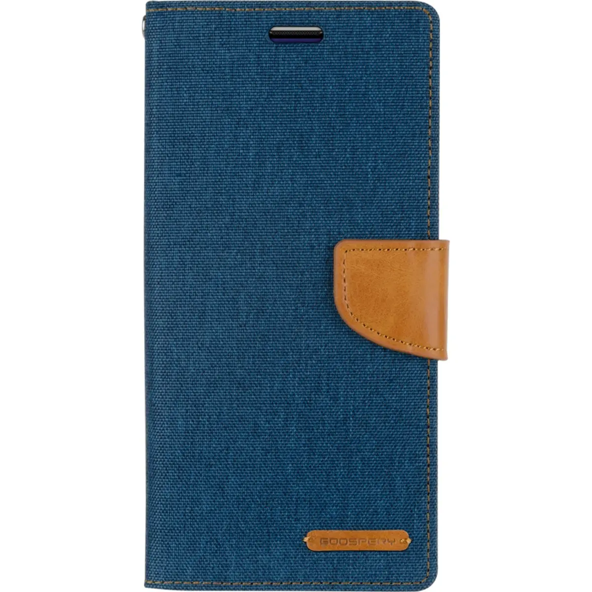 Goospery Canvas Diary For Iphone 11 Pro Max - Blue 1