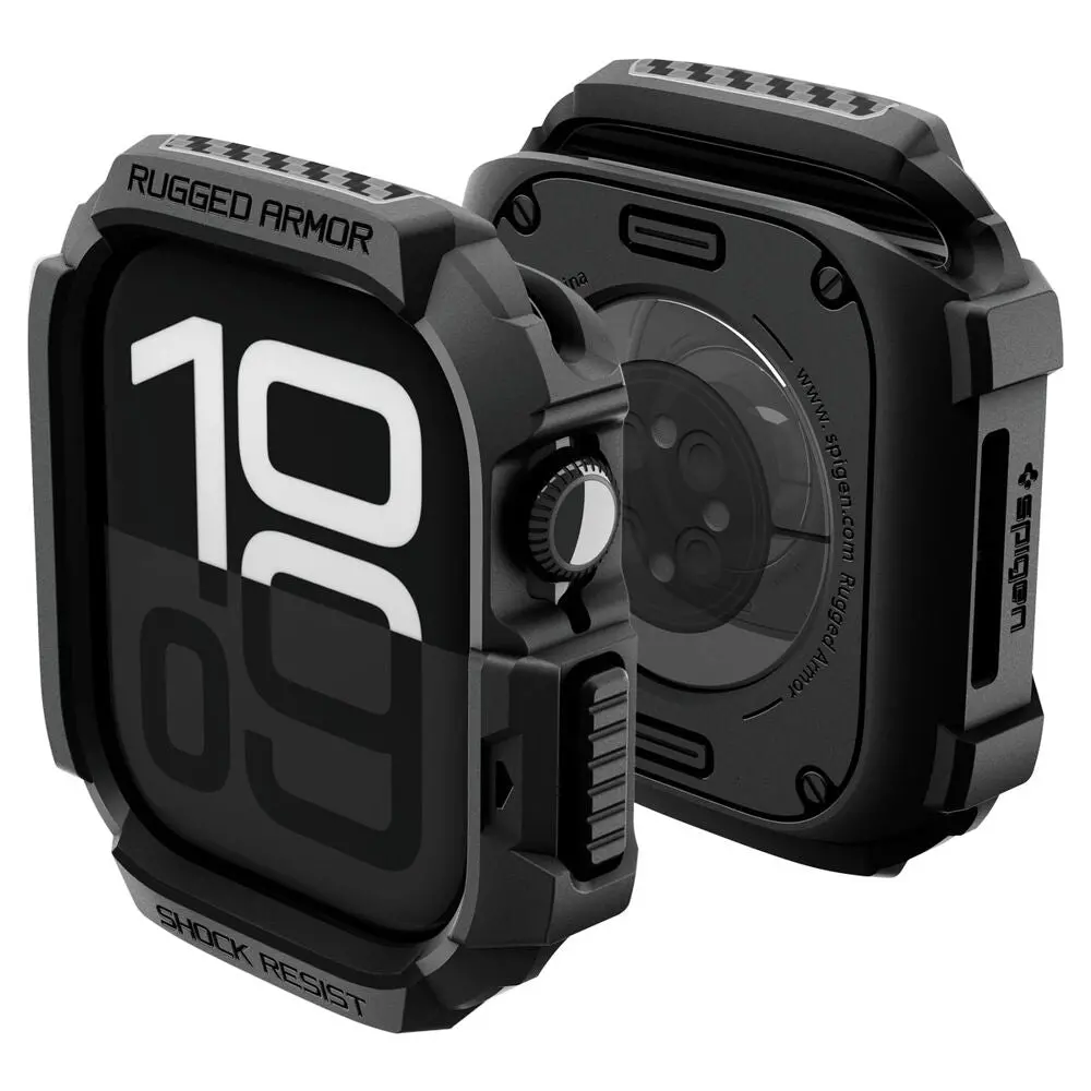 Spigen Apple Watch Series 42Mm Rugged Armor 2 Case (Black) 2