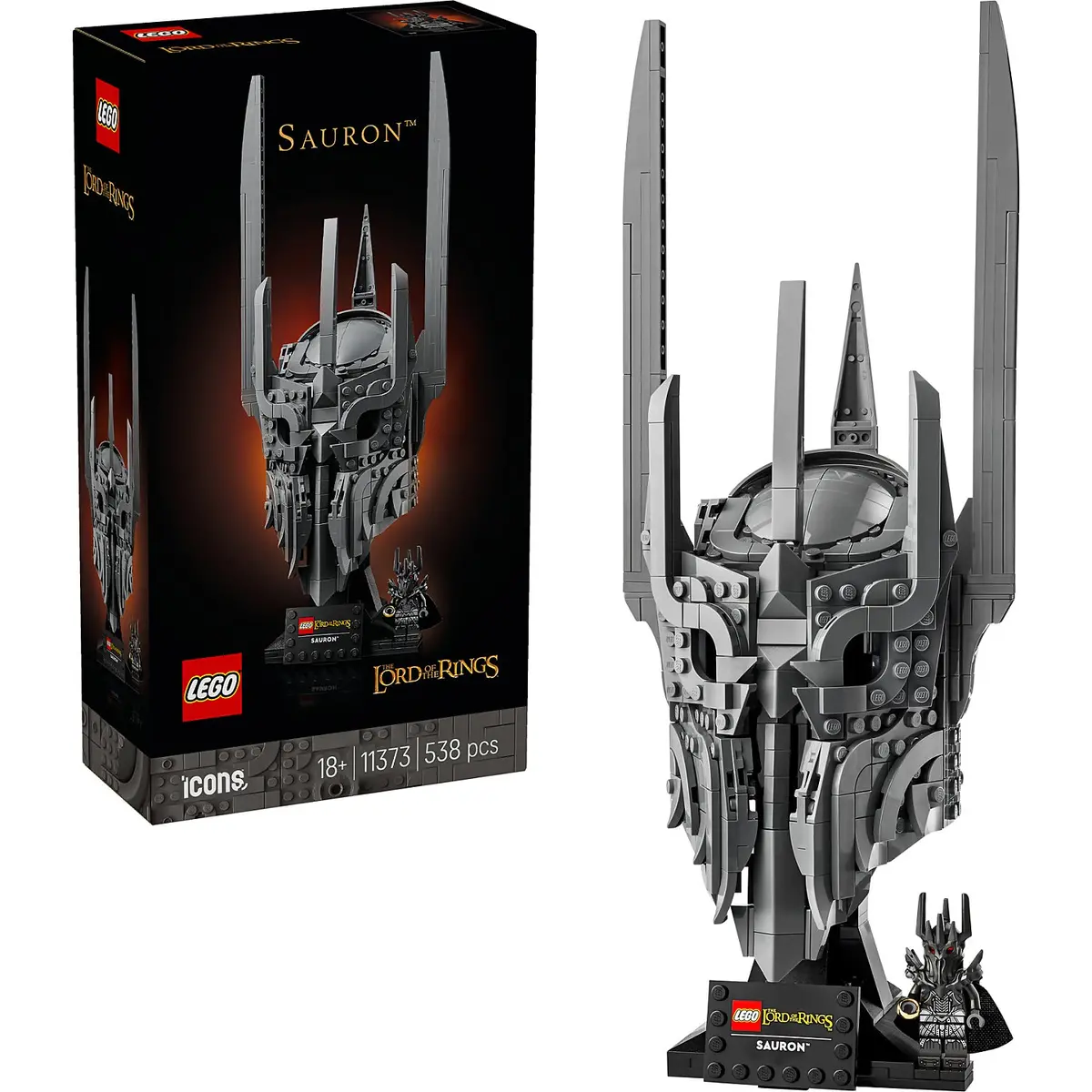 Lego 11373 The Lord Of The Rings: Sauron's Helmet - Icons 1