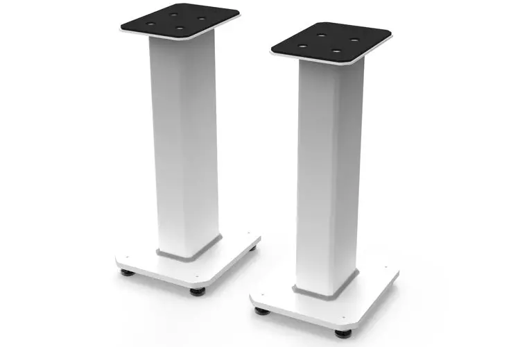 Kanto Sx22 22" Fillable Speaker Stands Pair (White) 1
