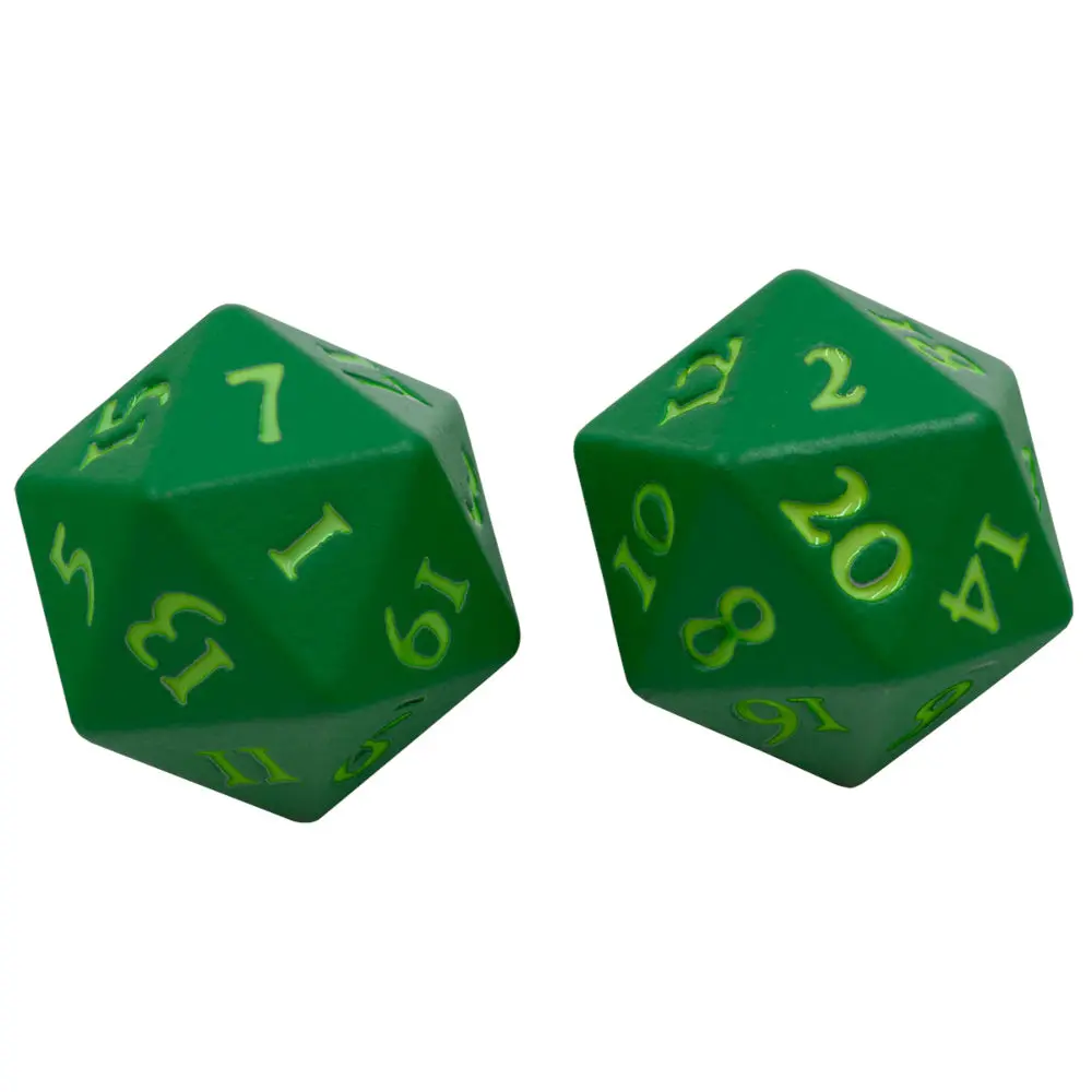 Ultra Pro: Up15937 Vivid Heavy Metal Dice (Green) 1