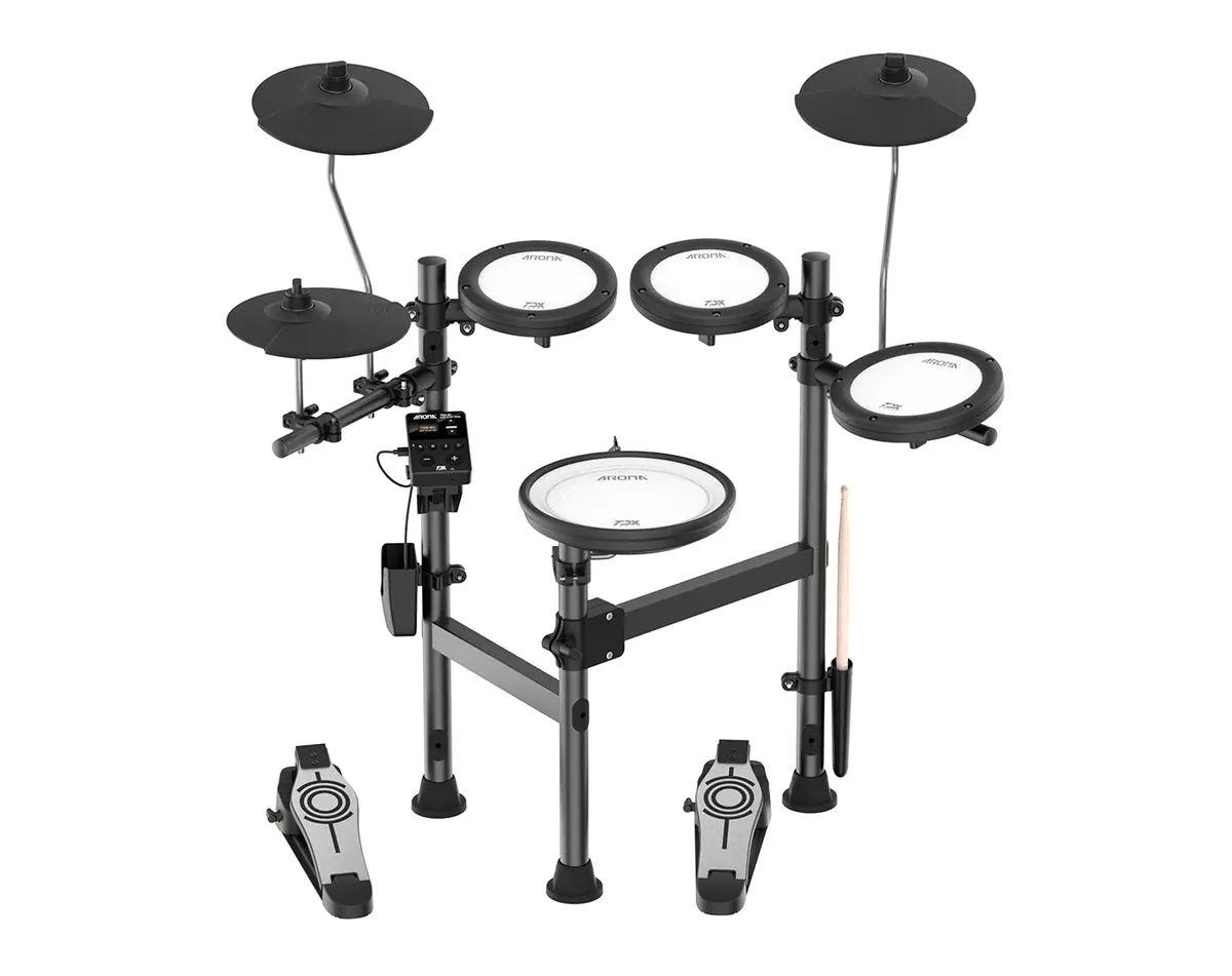 Aroma Portable Electronic Drum Kit With Bluetooth 1
