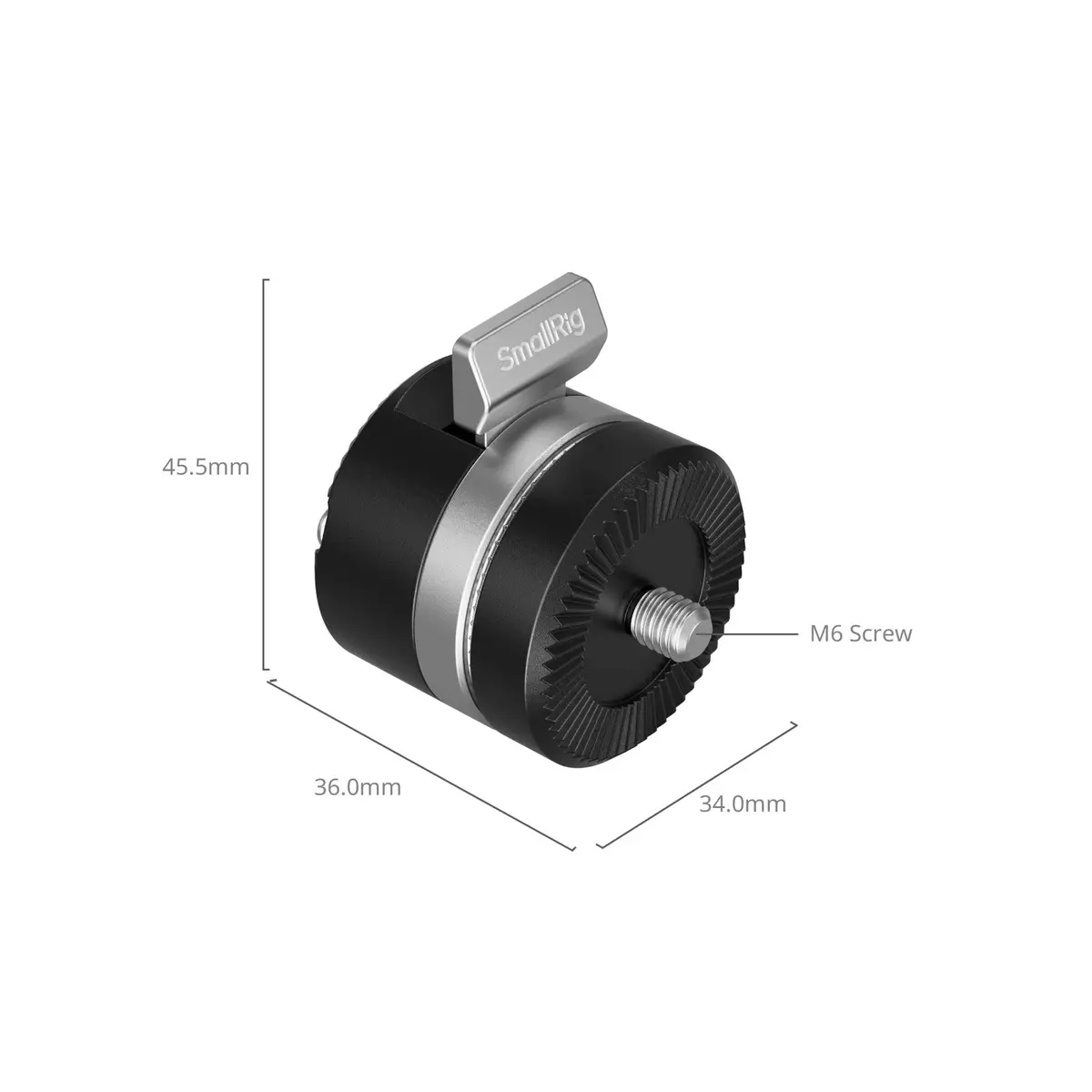 Smallrig Rotatable Arri-Style Rosette Adapter 5134 2