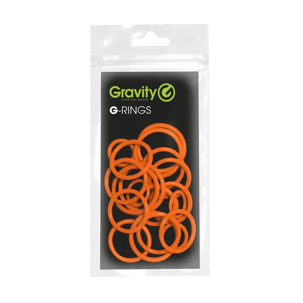 Gravity Universal Ring Pack Accessory For Gravity Poles 20Pc (Orange) 1