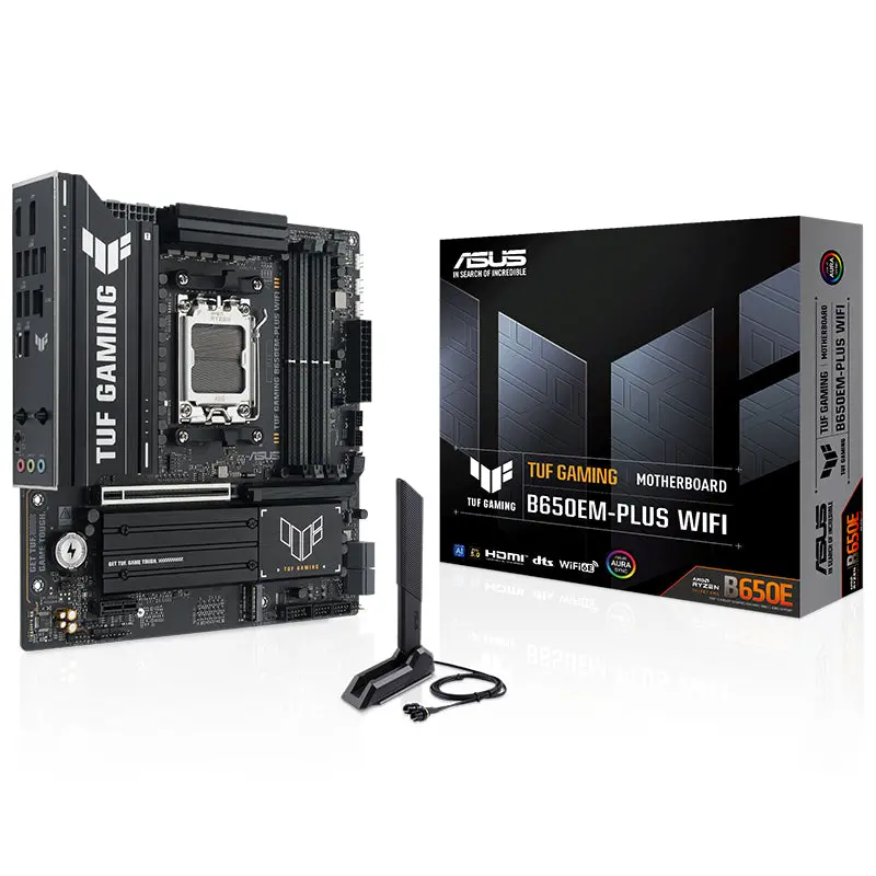 Asus Tuf Gaming B650em-Plus Wifi Am5 Matx Motherboard 1