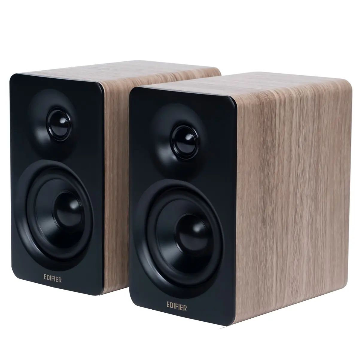 Edifier M60 Compact Desktop 2.0 Speakers With Stands (Oak) 1